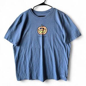 Life is Good® Pumpkin Tee – Halloween Graphic, Size L,